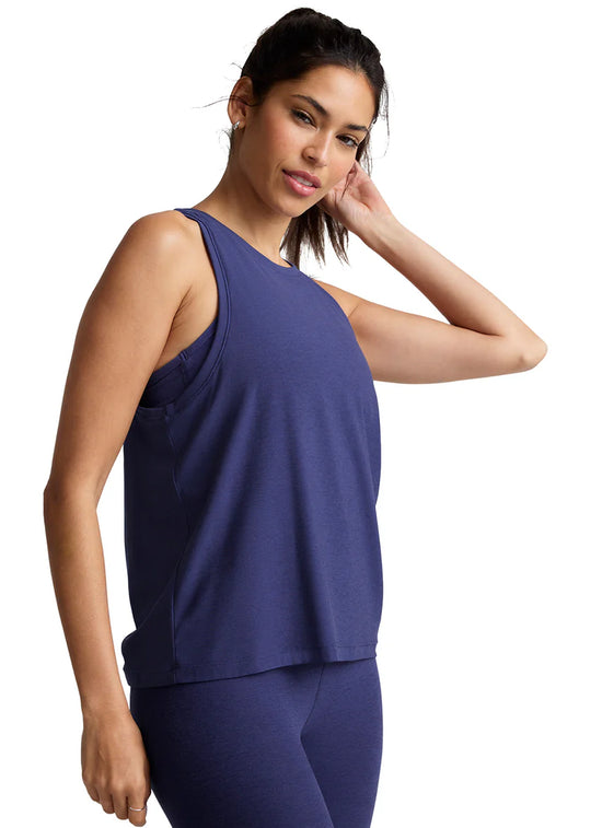Featherweight Rebalance Tank - Eternal Blue Heather