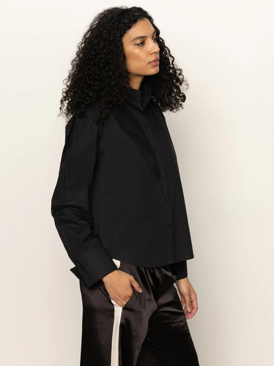 New Era Tuxedo Shirt - Black