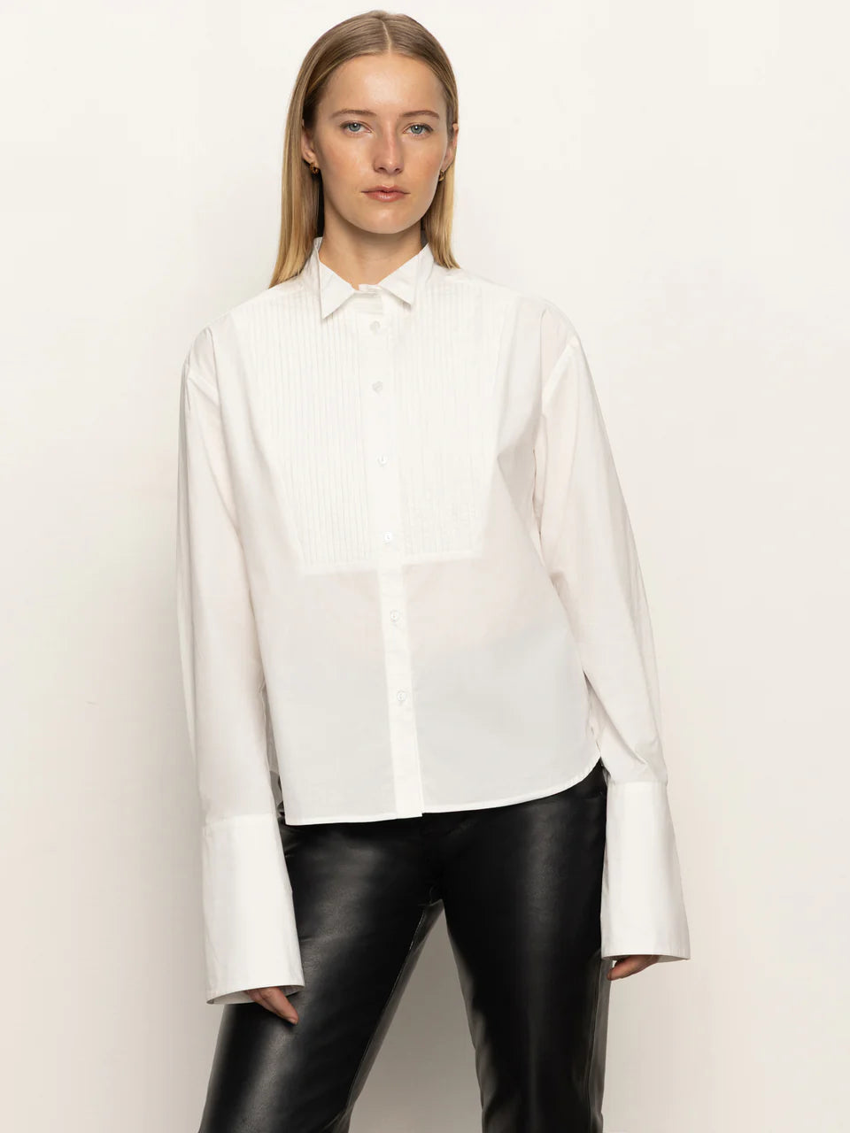 New Era Tuxedo Shirt - White