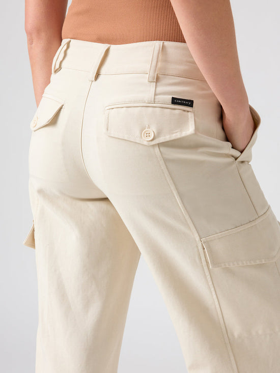 Rebel Wide Leg Crop - Birch