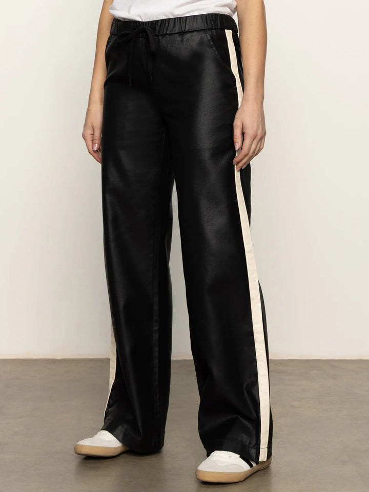 Coated Twill Track Pant