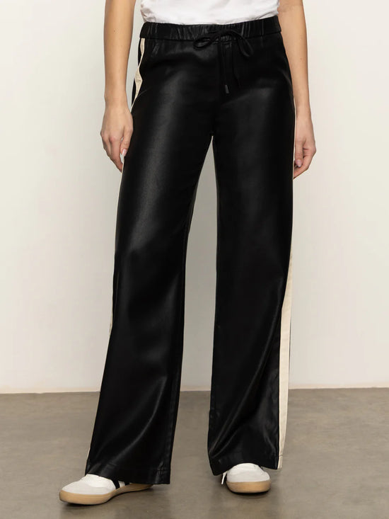Coated Twill Track Pant