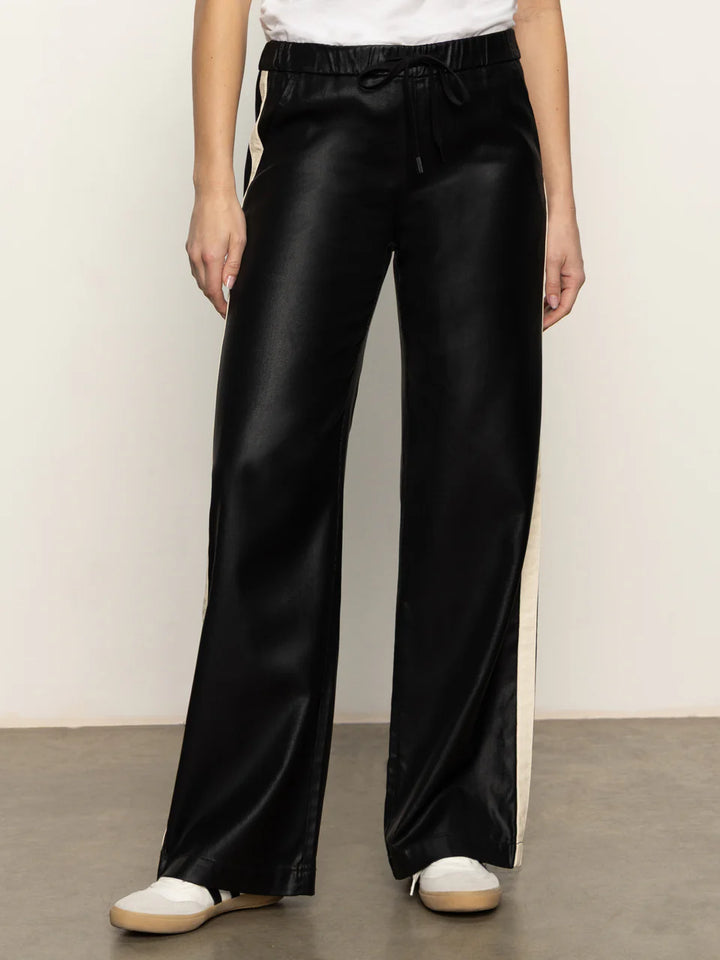 Coated Twill Track Pant