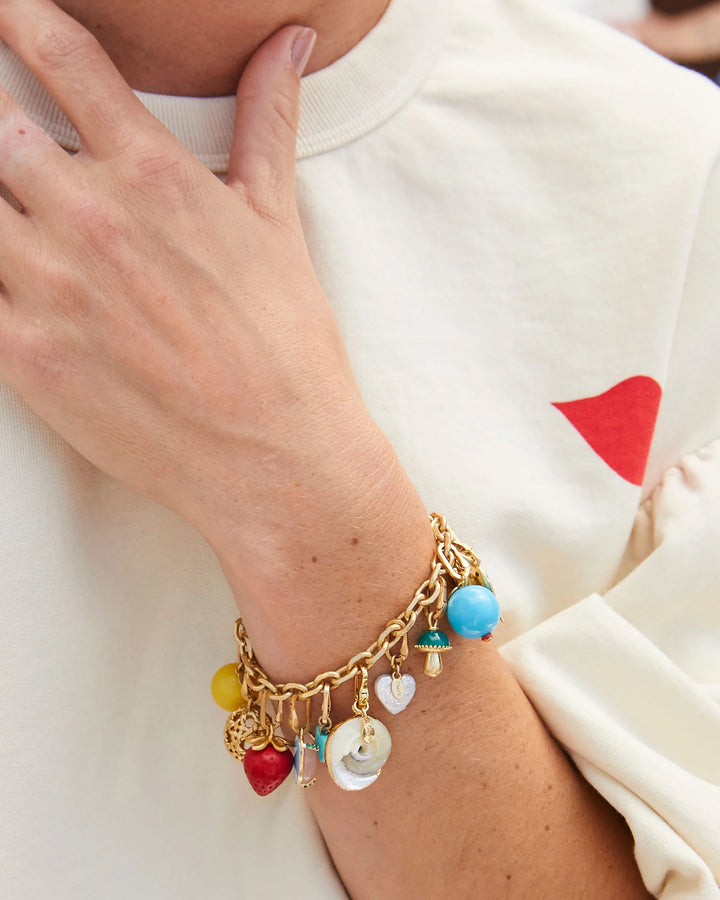 Charm Chain Bracelet - Gold