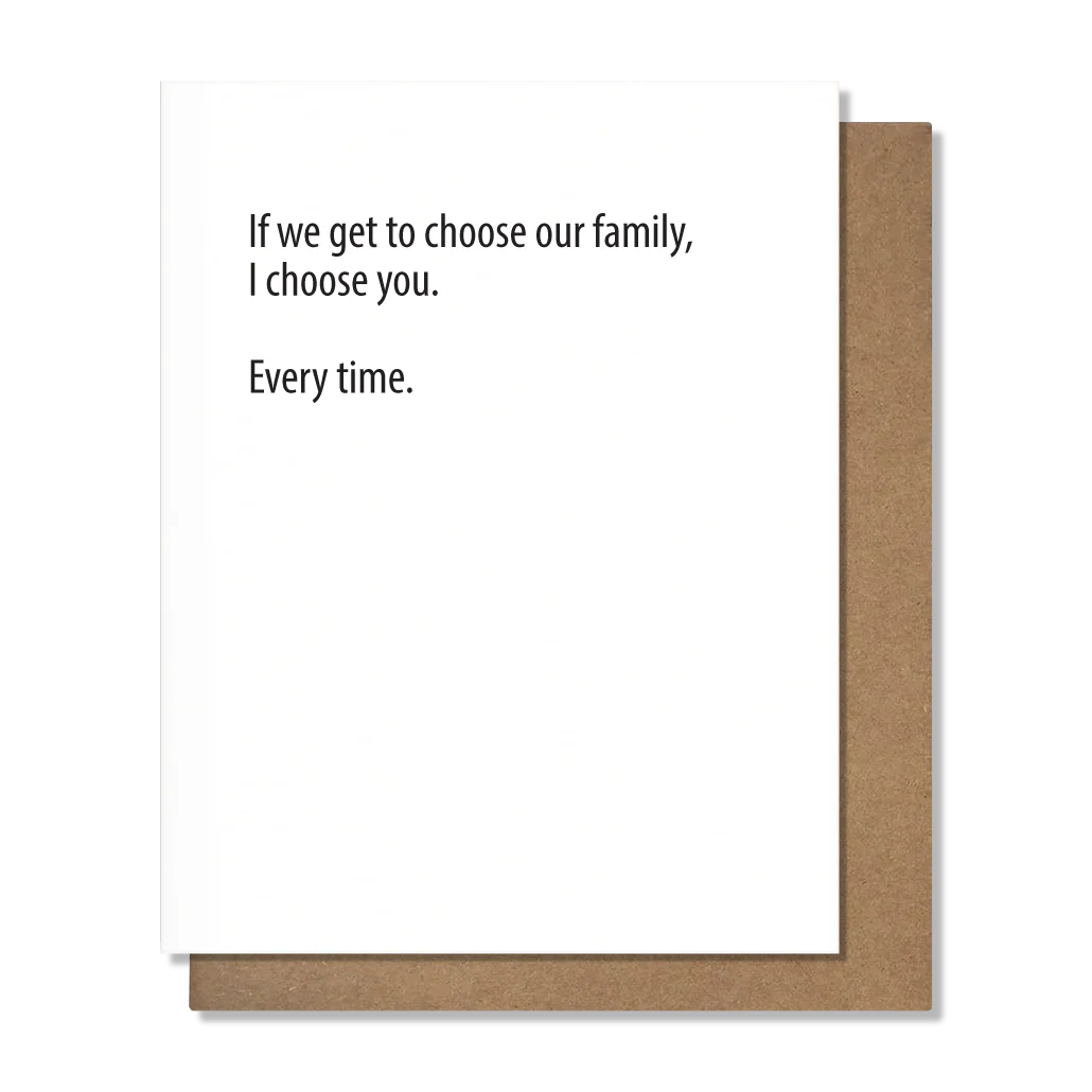 Choose You card