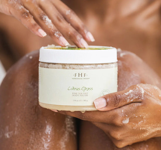 Citrus Grass Fine Sea Salt Body Polish