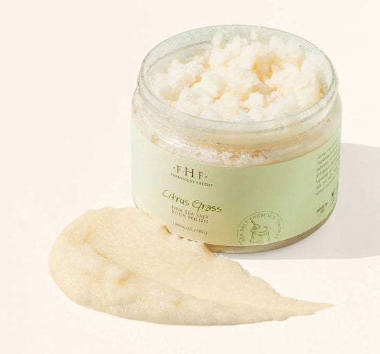 Citrus Grass Fine Sea Salt Body Polish
