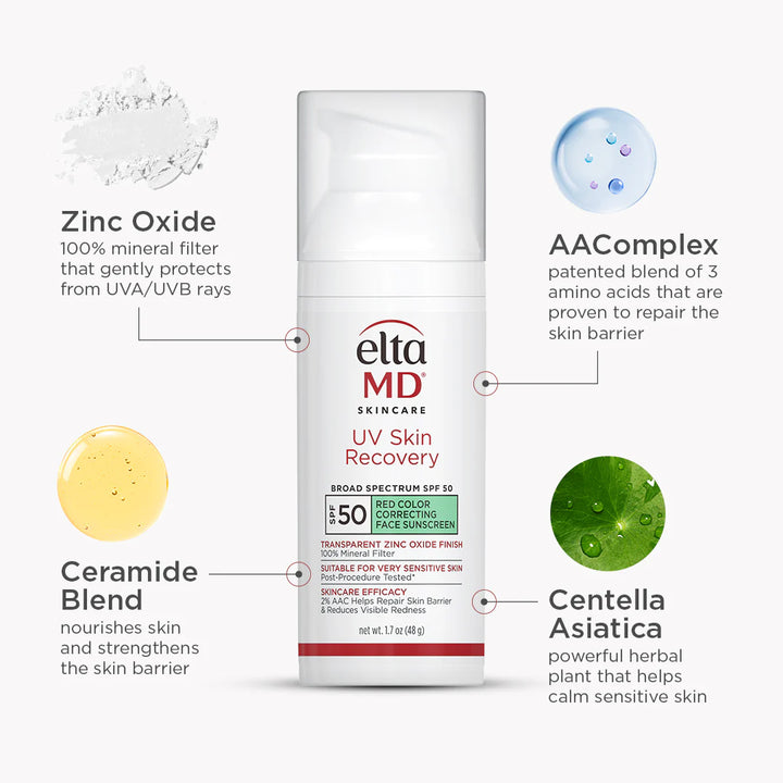 UV Skin Recovery Green SPF 50