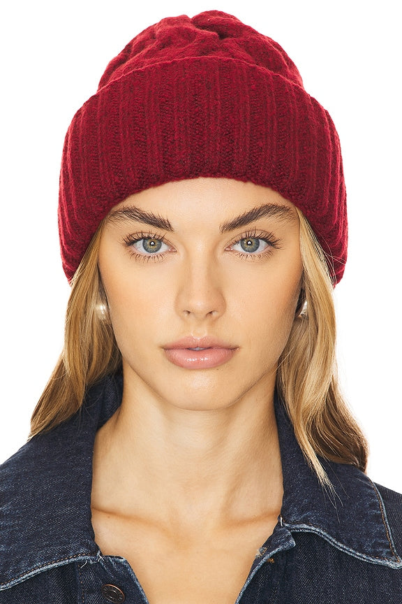 Coast Line Beanie - Wine