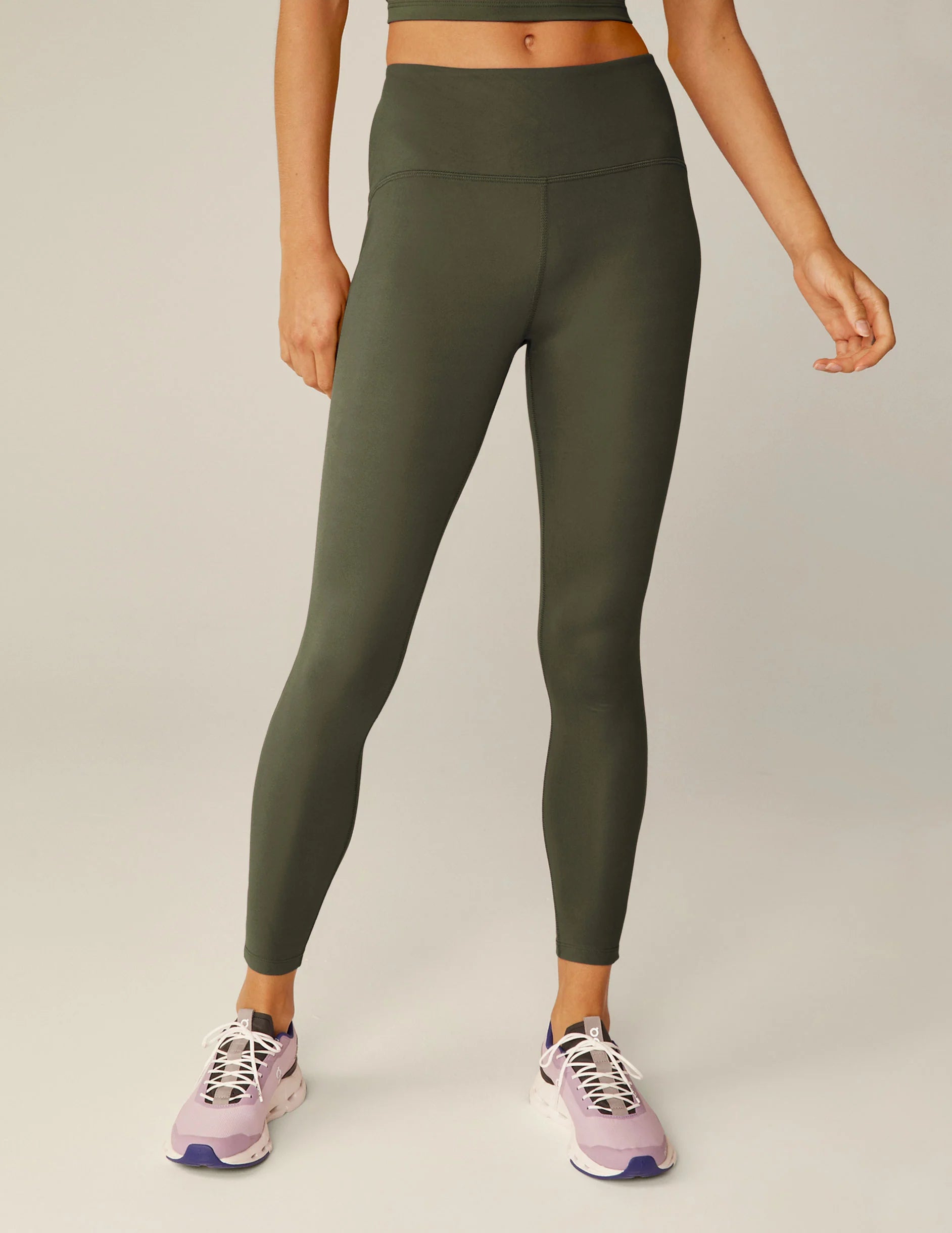 Powerbeyond Midi Leggings - Modern Olive