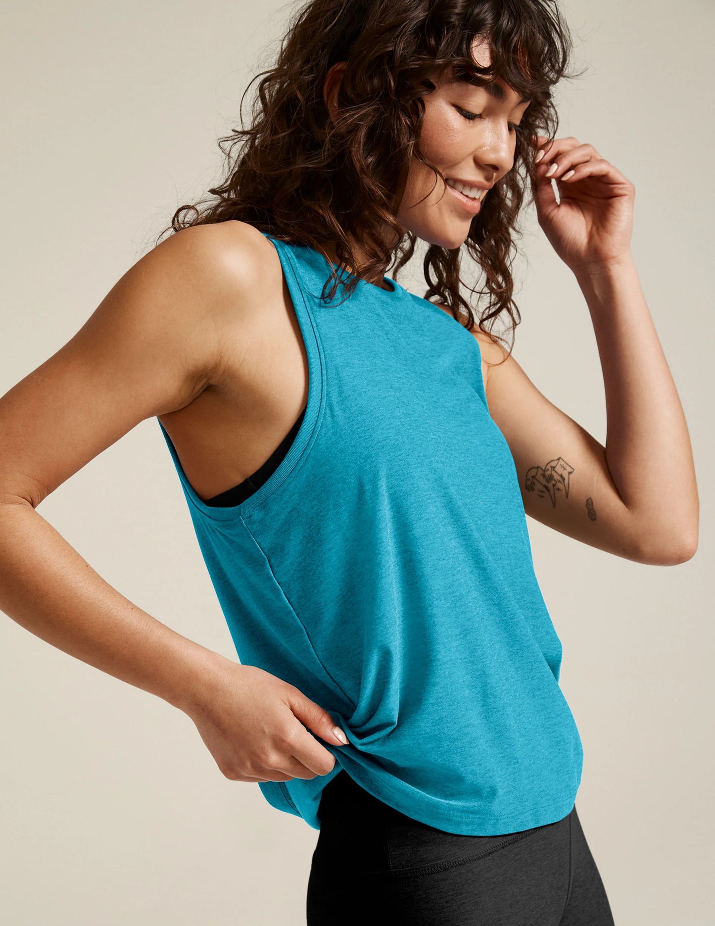 Featherweight Rebalance Tank - Cali Blue Heather