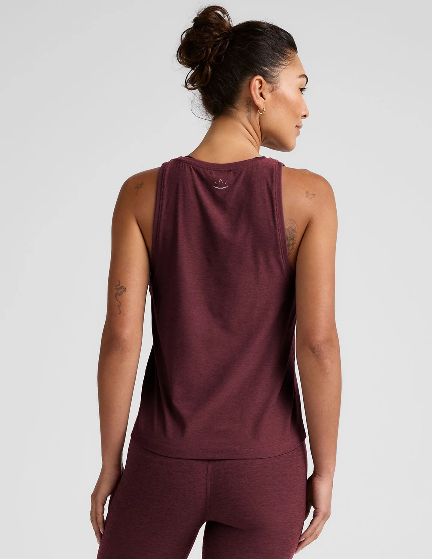 Featherweight Rebalance Tank - Midnight Burgundy Heather