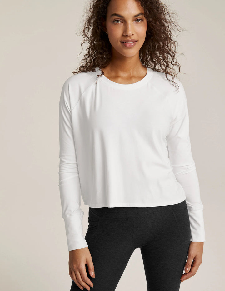 Featherweight Daydreamer Pullover - Cloud White