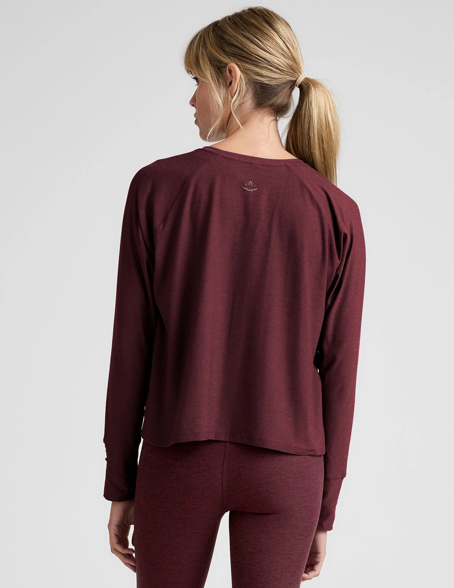 Featherweight Daydreamer Pullover - Midnight Burgundy Heather