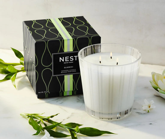 3-Wick Candle Bamboo
