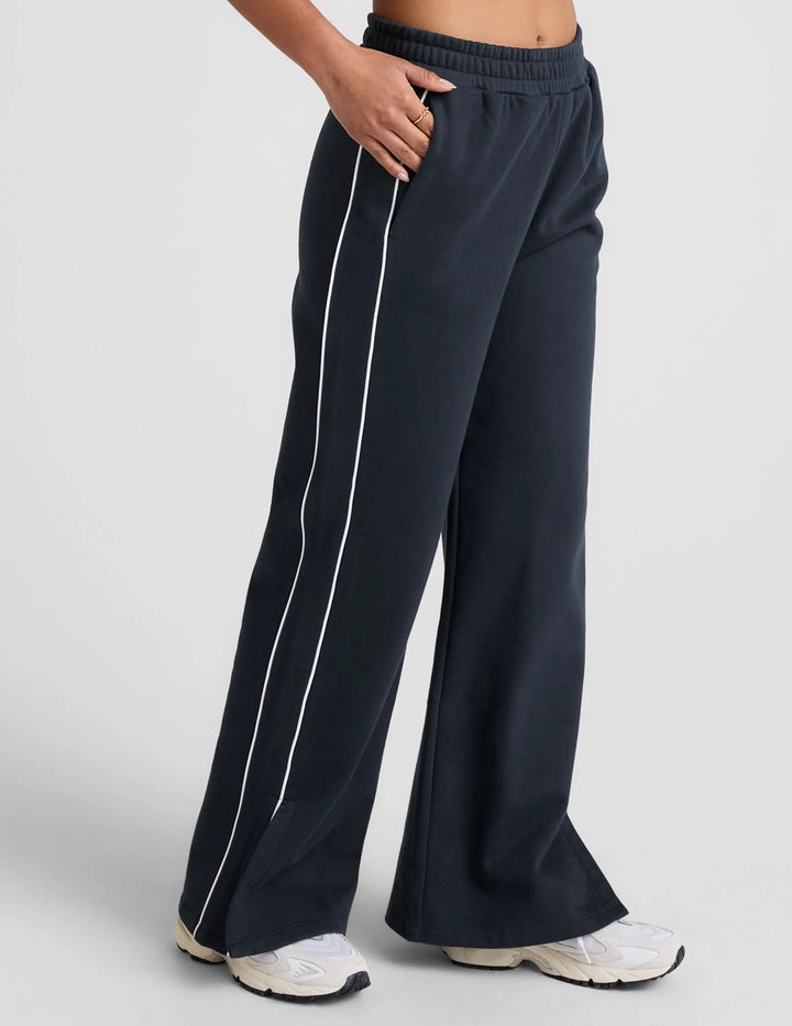 Luxefleece Piper Wide Leg Pant - Nocturnal Navy
