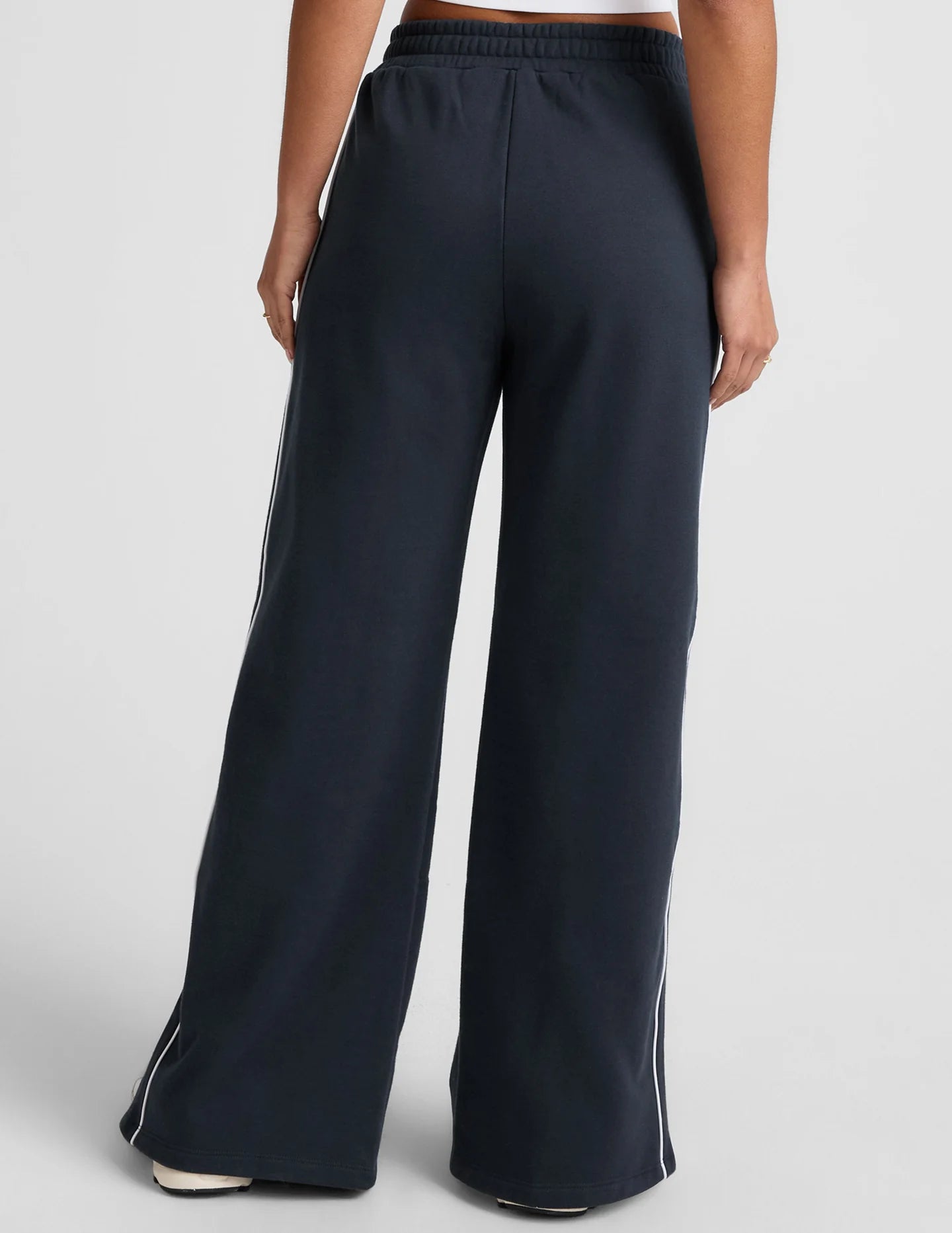 Luxefleece Piper Wide Leg Pant - Nocturnal Navy