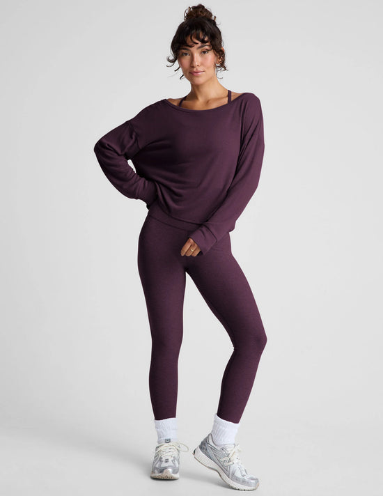 Let Loose Pullover - Eggplant