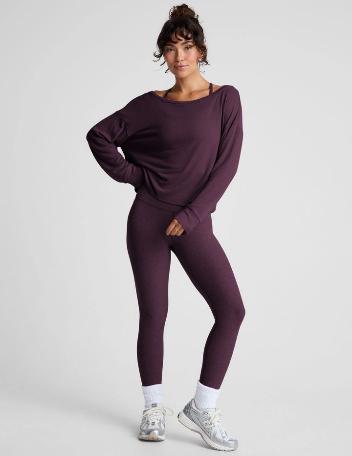 Let Loose Pullover - Eggplant