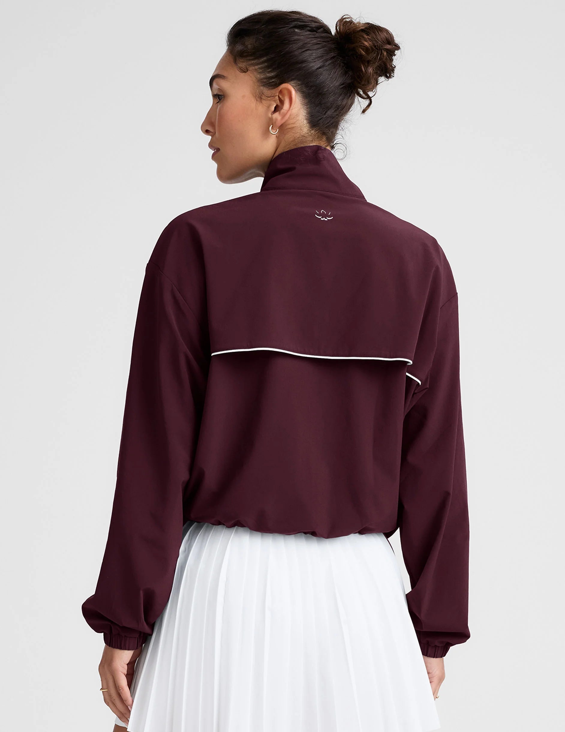 Track Jacket - Black Cherry