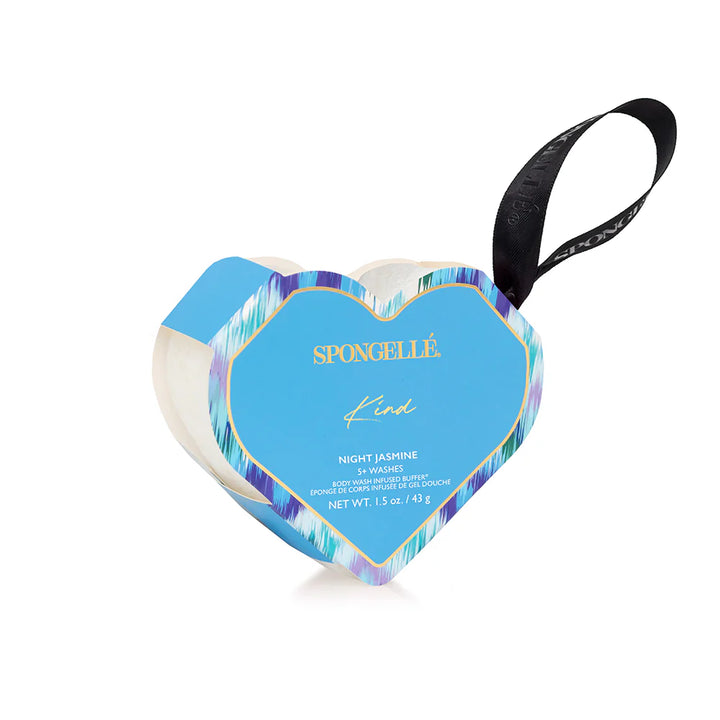 Heart Shaped Body Buffer- Night Jasmine