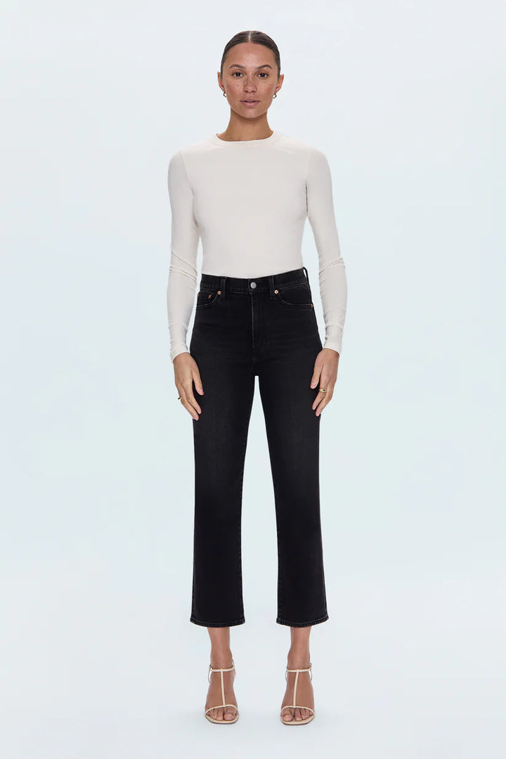 Charlie High Rise Çlassic Straight - Dark Midnight