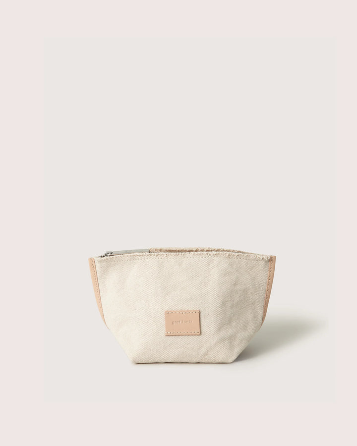 Hana Canvas Pouch - Natural
