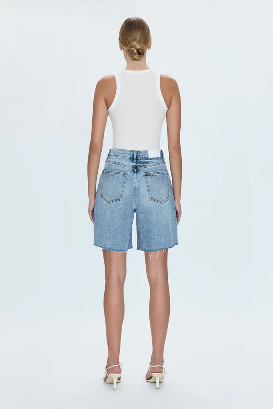 Kaylee High Rise Pinched Loose Short - Boulder