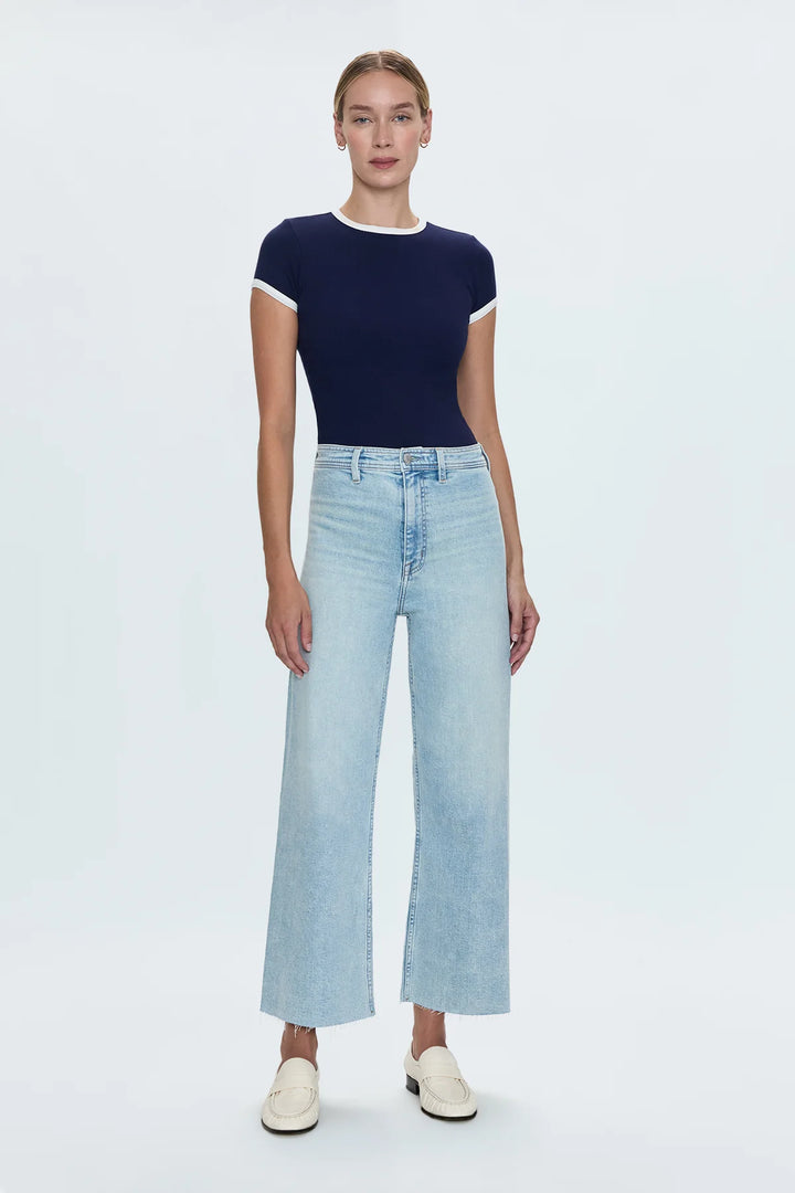 Penny Crop High Rise Wide Leg - Collective