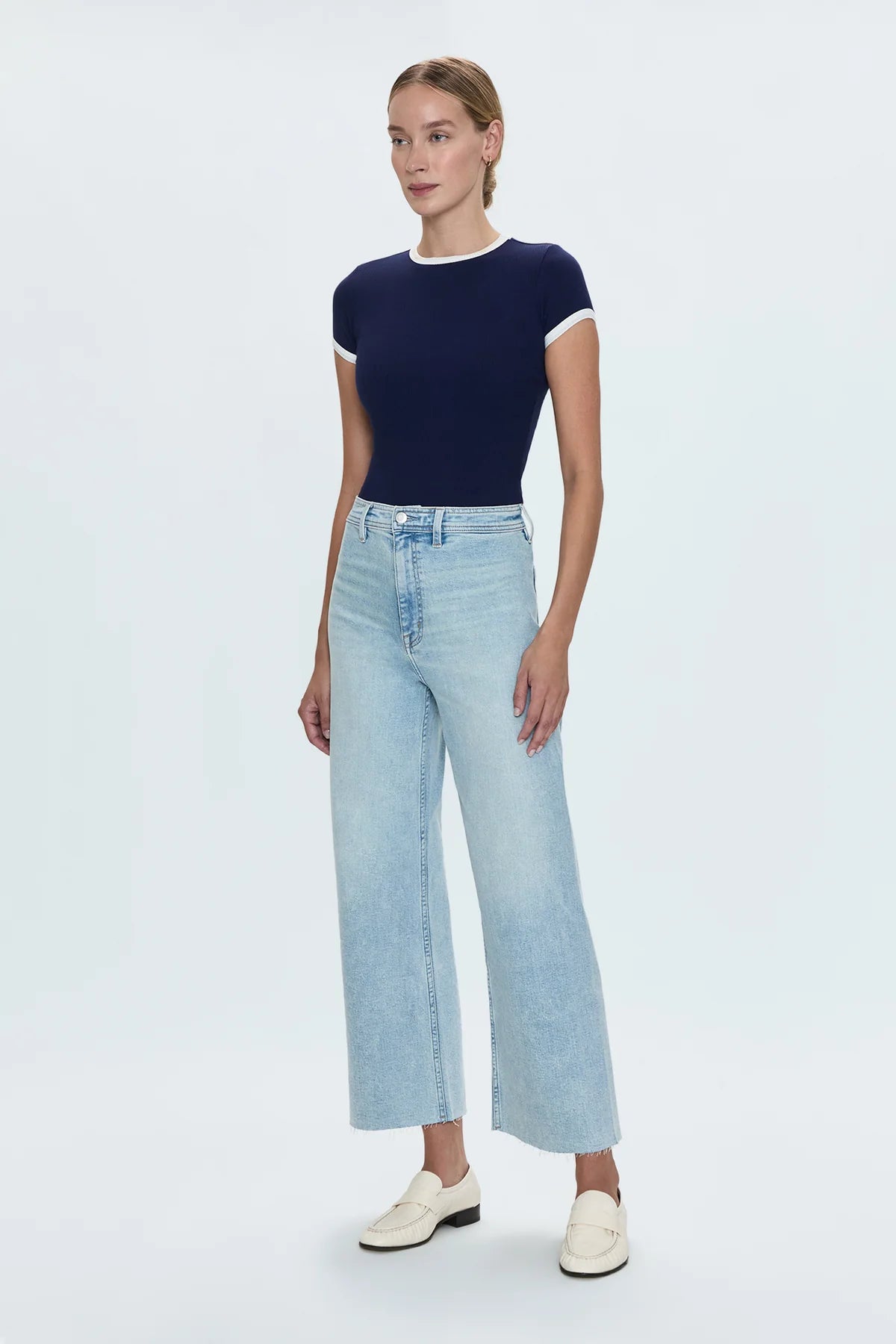 Penny Crop High Rise Wide Leg - Collective