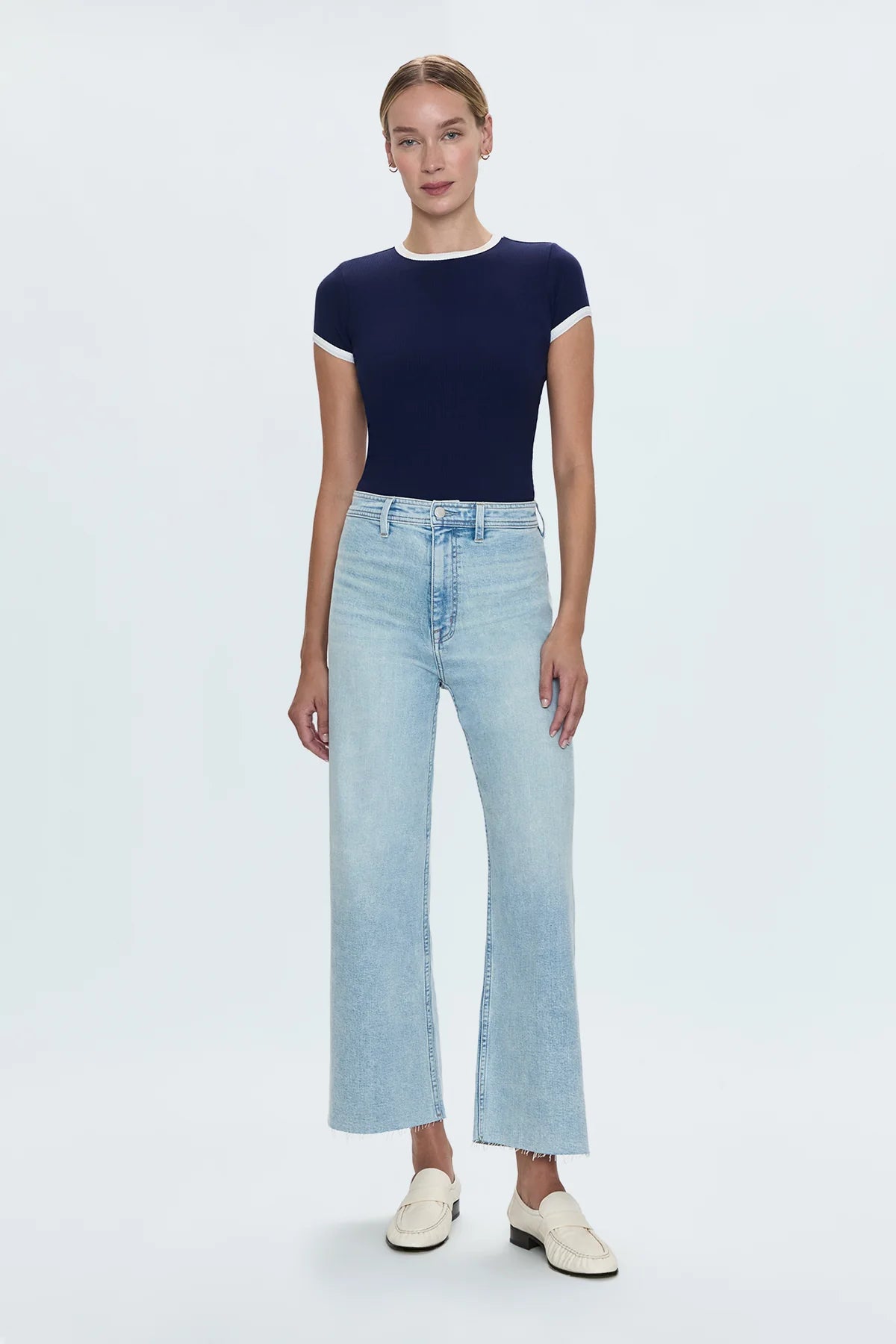 Penny Crop High Rise Wide Leg - Collective