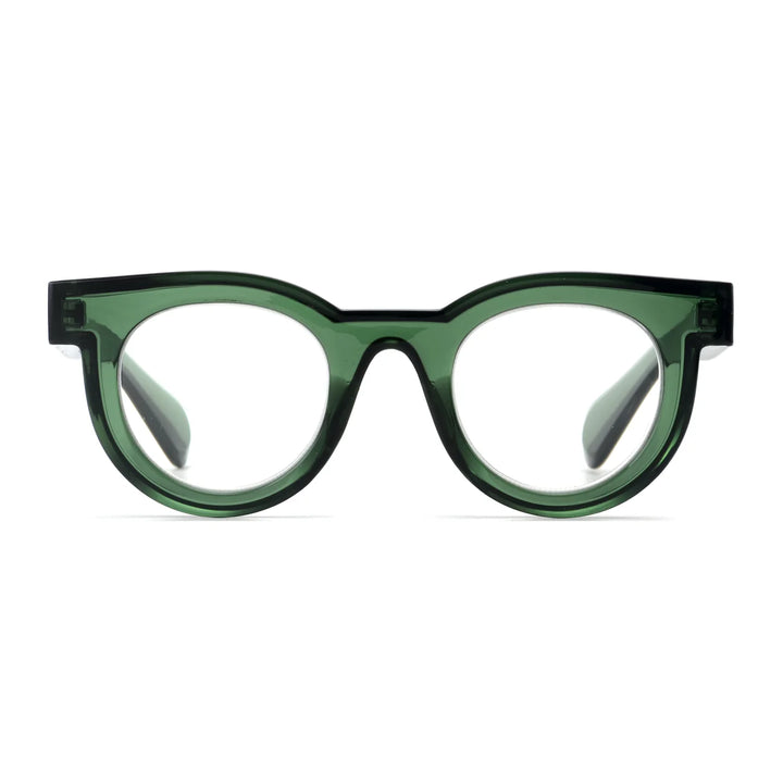 Kai Blue Light Readers - Transparent Green