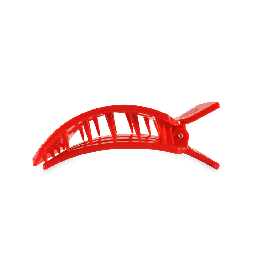 Rudolph Red Large Flat Square Hair Clip