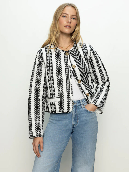 Crafted Coco Jacket - Crafted Stripe