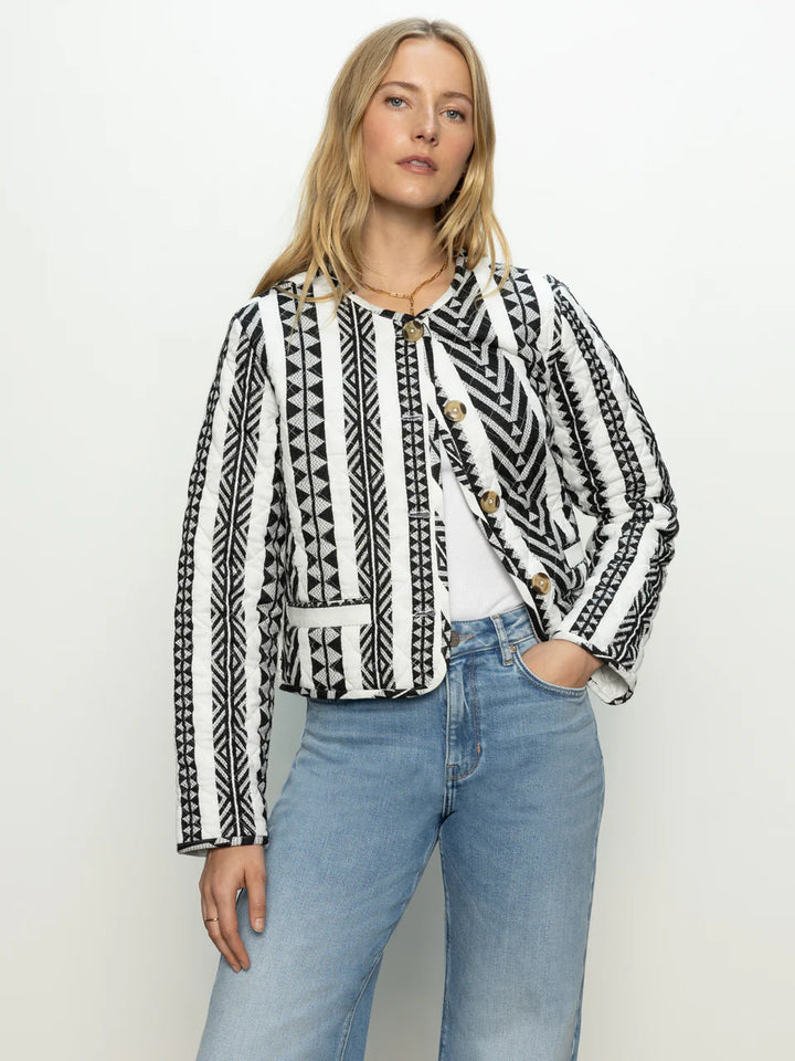 Crafted Coco Jacket - Crafted Stripe