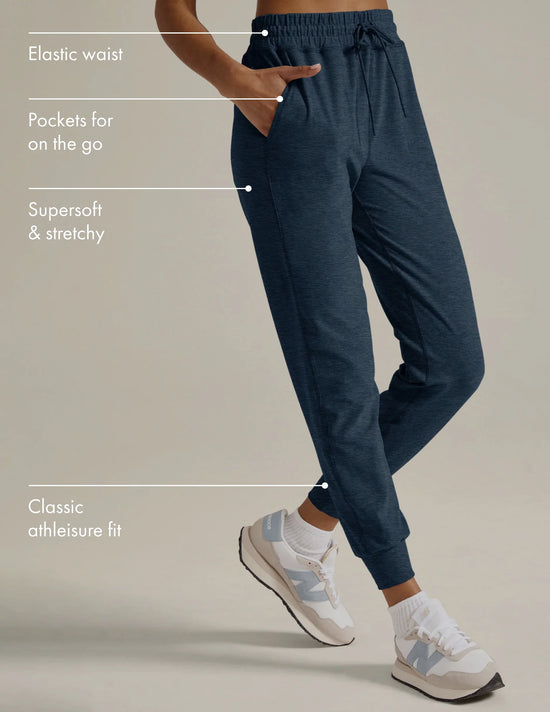 Spacedye Commuter Midi Jogger - Nocturnal Navy