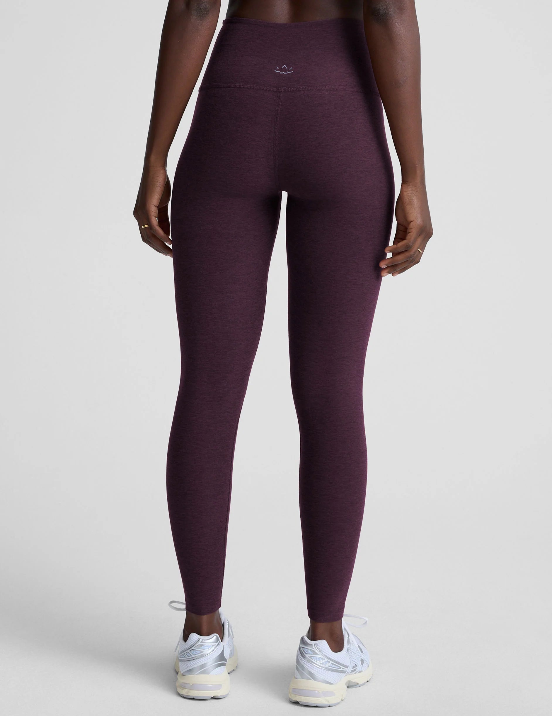Spacedye Caught in the Midi HW Legging - Eggplant
