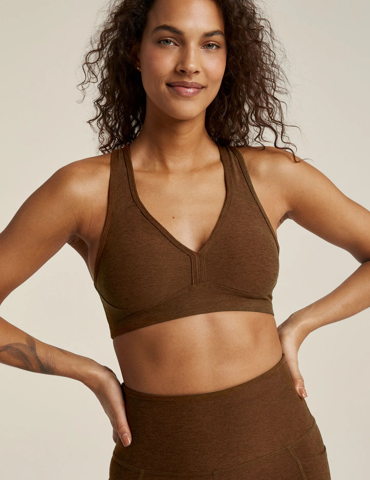 SpaceDye Lift Your Spirits Bra - Mocha