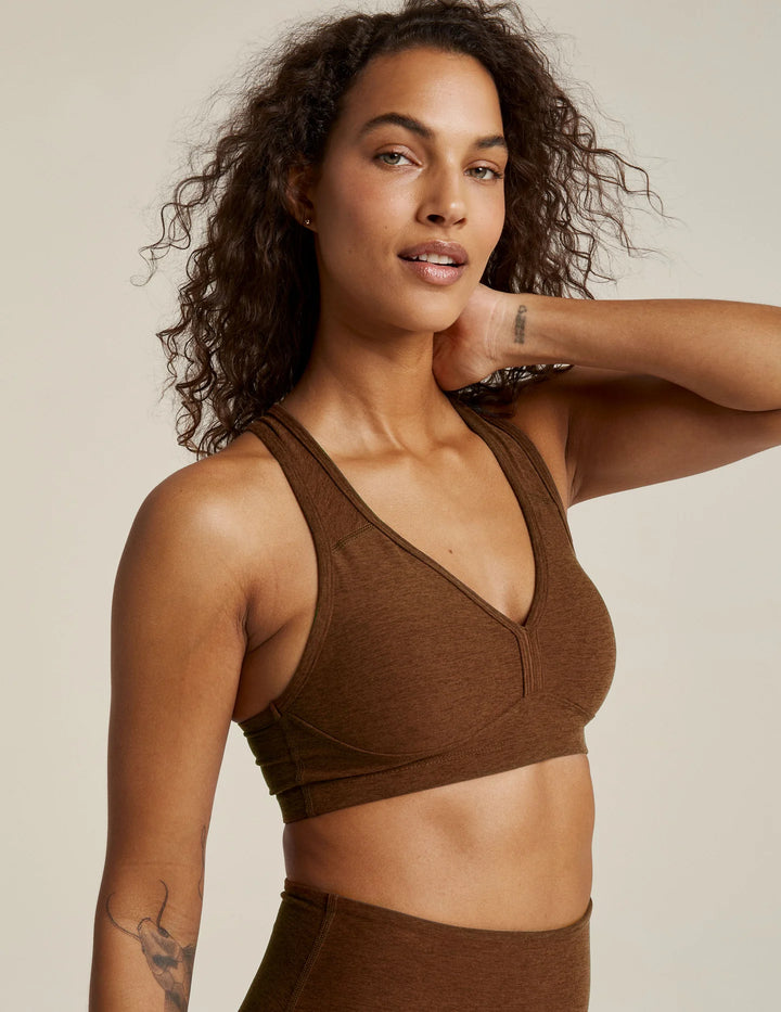 SpaceDye Lift Your Spirits Bra - Mocha