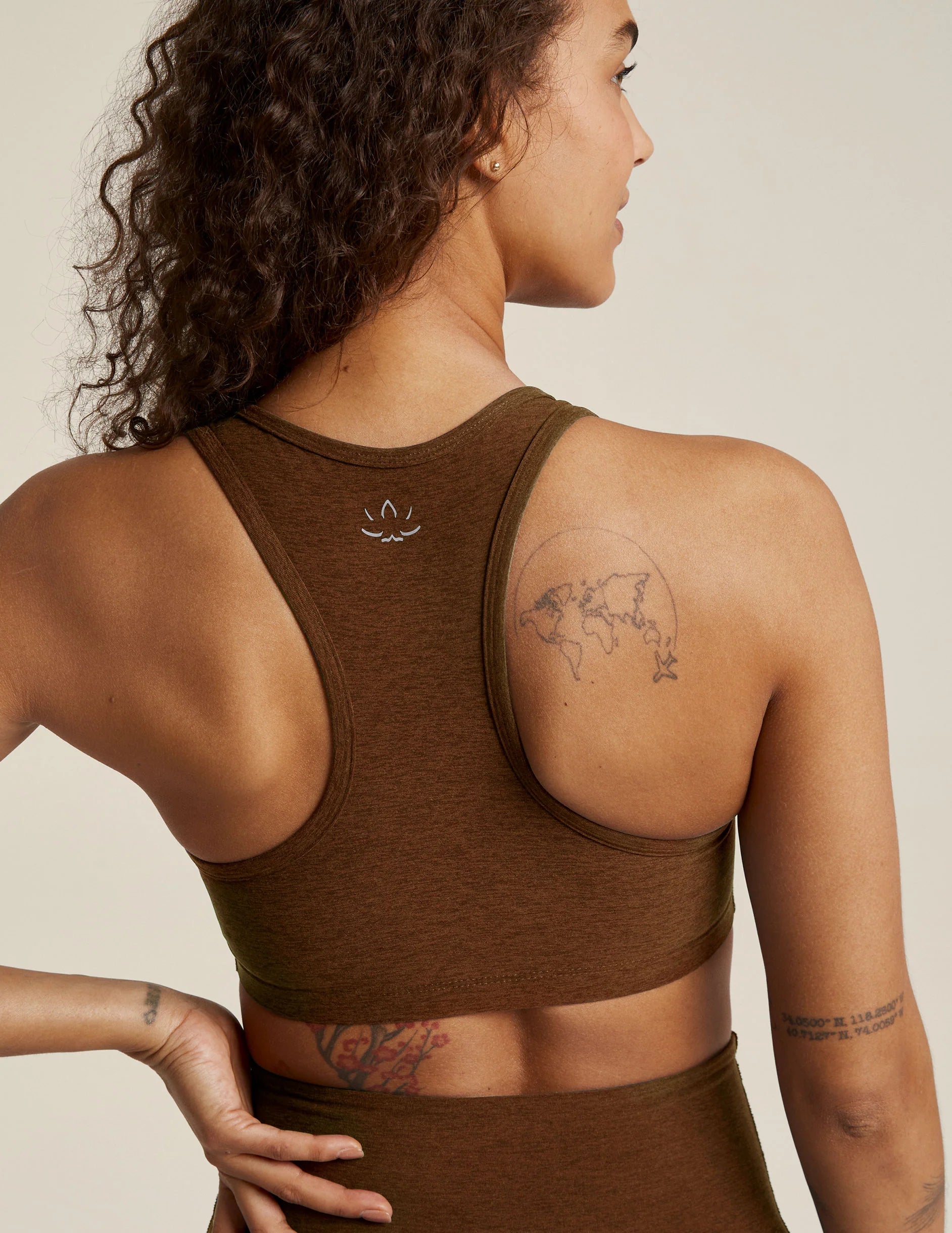 SpaceDye Lift Your Spirits Bra - Mocha