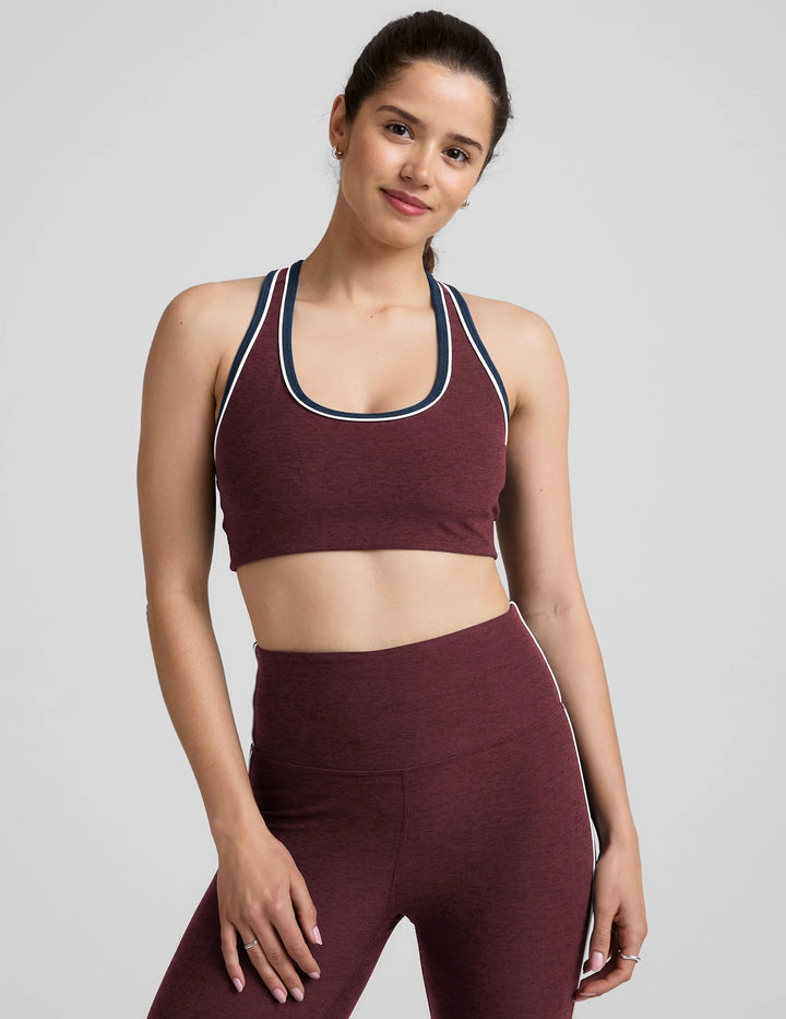 Spacedye Ready Bra - Midnight Burgundy Heather