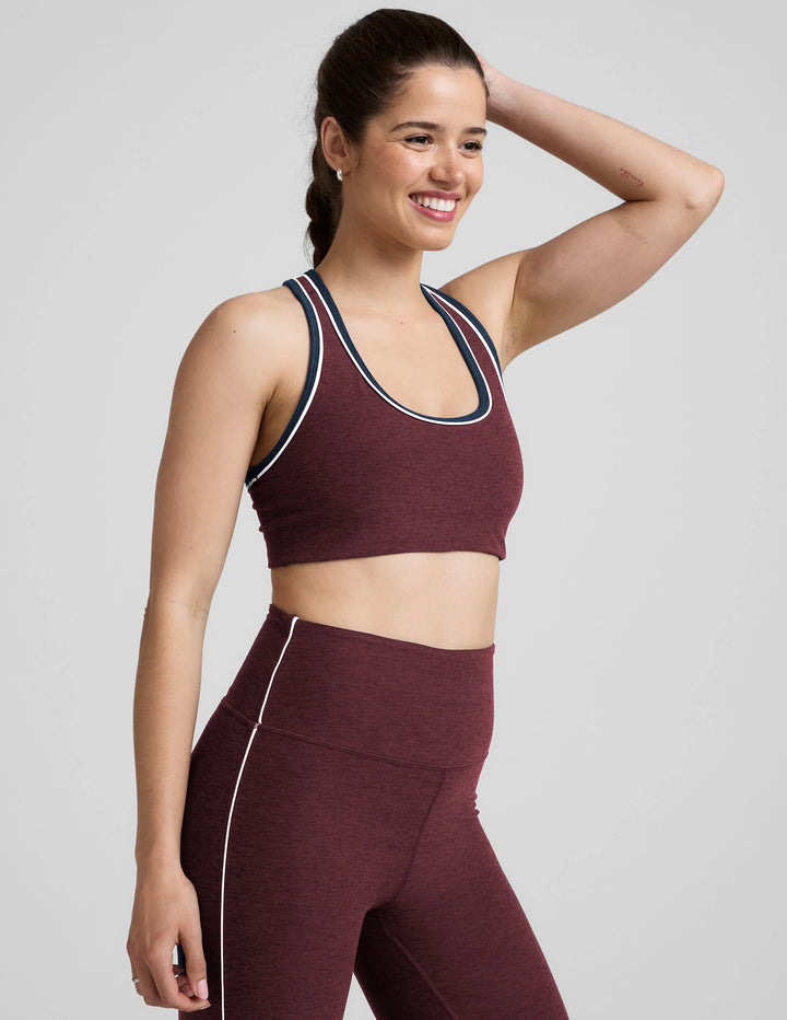 Spacedye Ready Bra - Midnight Burgundy Heather
