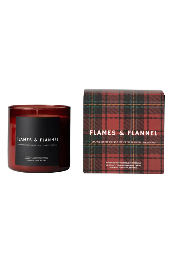 Flames and Flannel 10 oz Candle