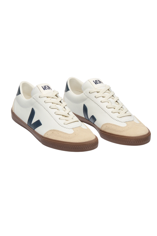 Volley O.T. Leather - White Nautico Bark
