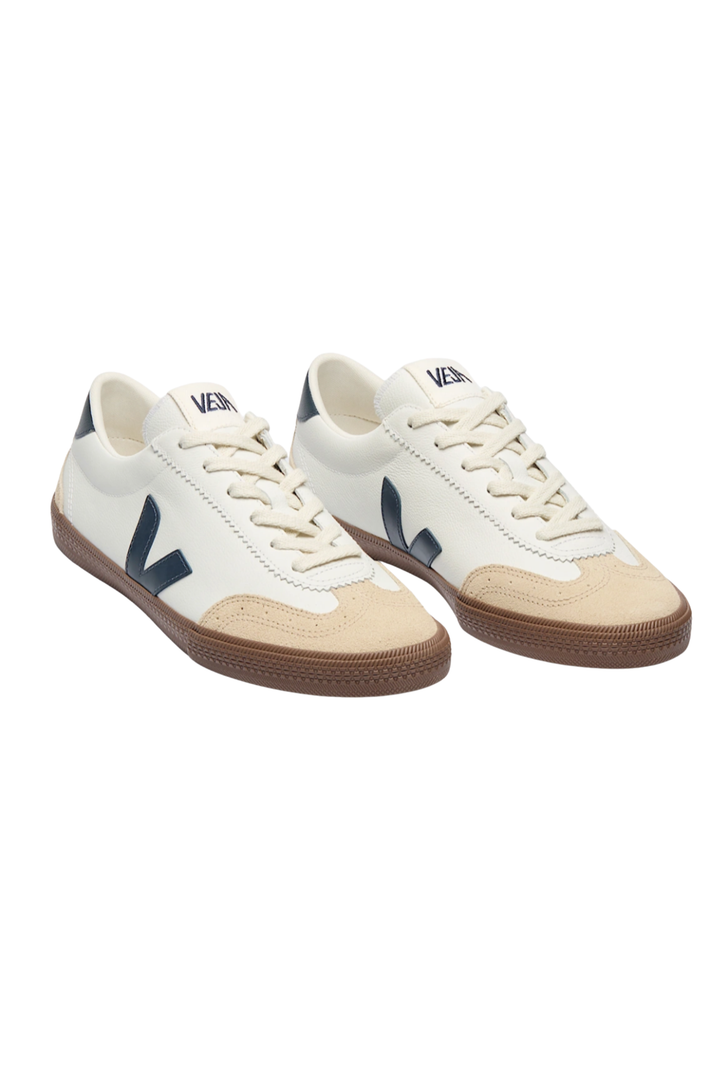 Volley O.T. Leather - White Nautico Bark