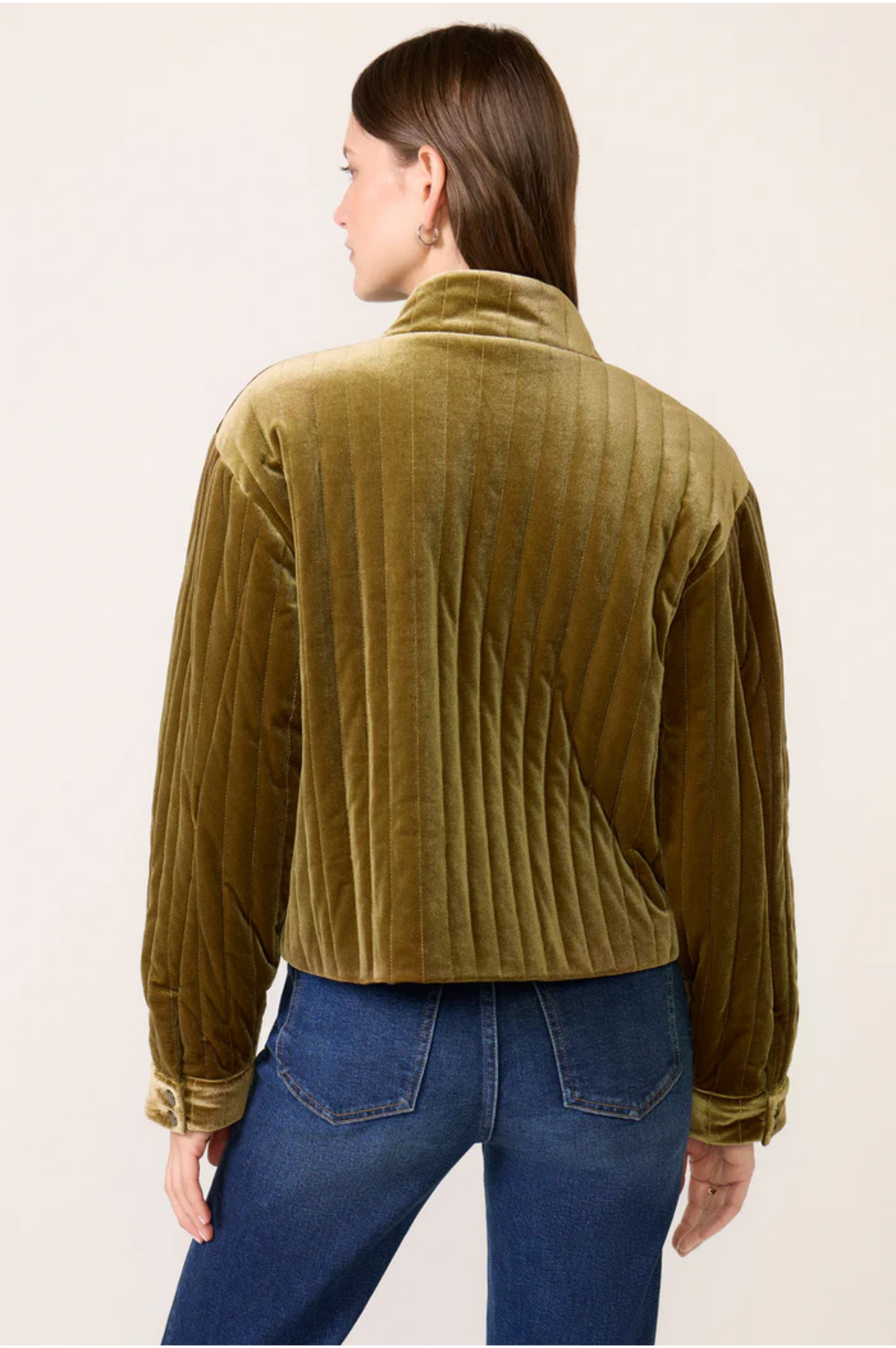 Victoria Velvet Jacket - Dirty Martini