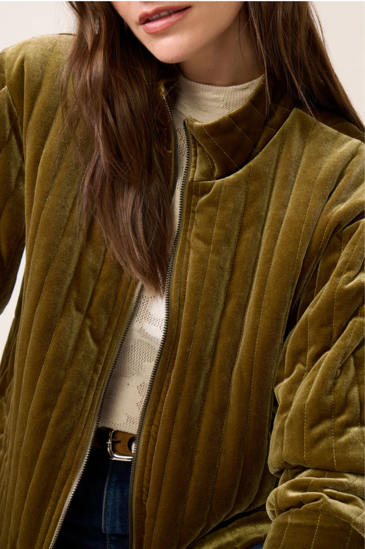 Victoria Velvet Jacket - Dirty Martini