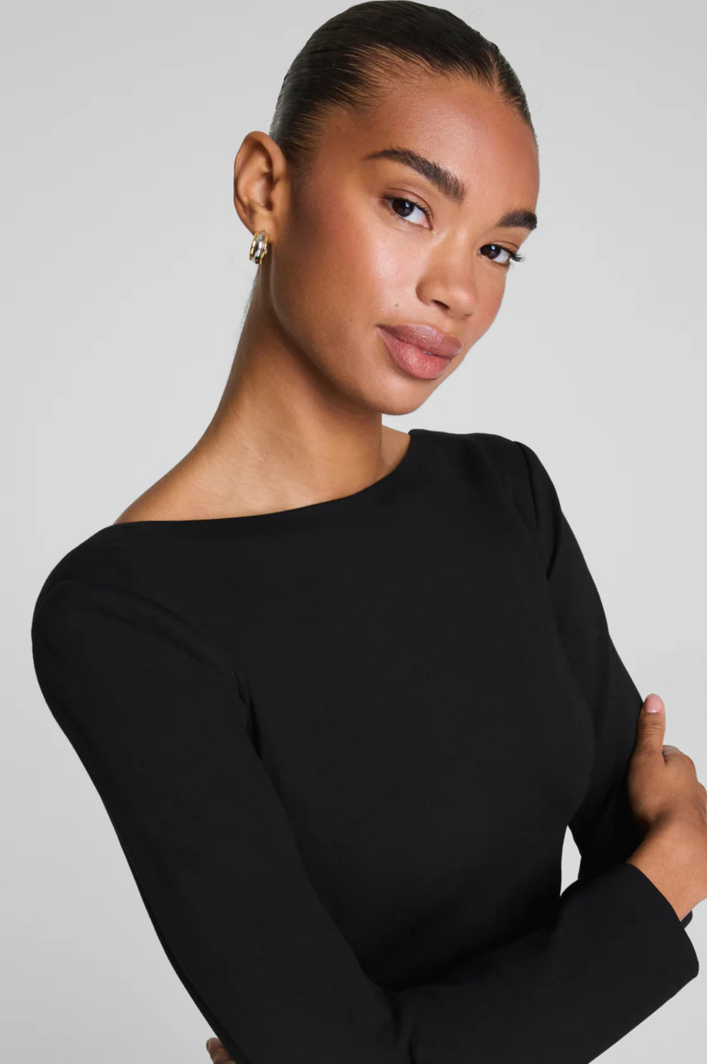 Ponte Low Back Mini Dress