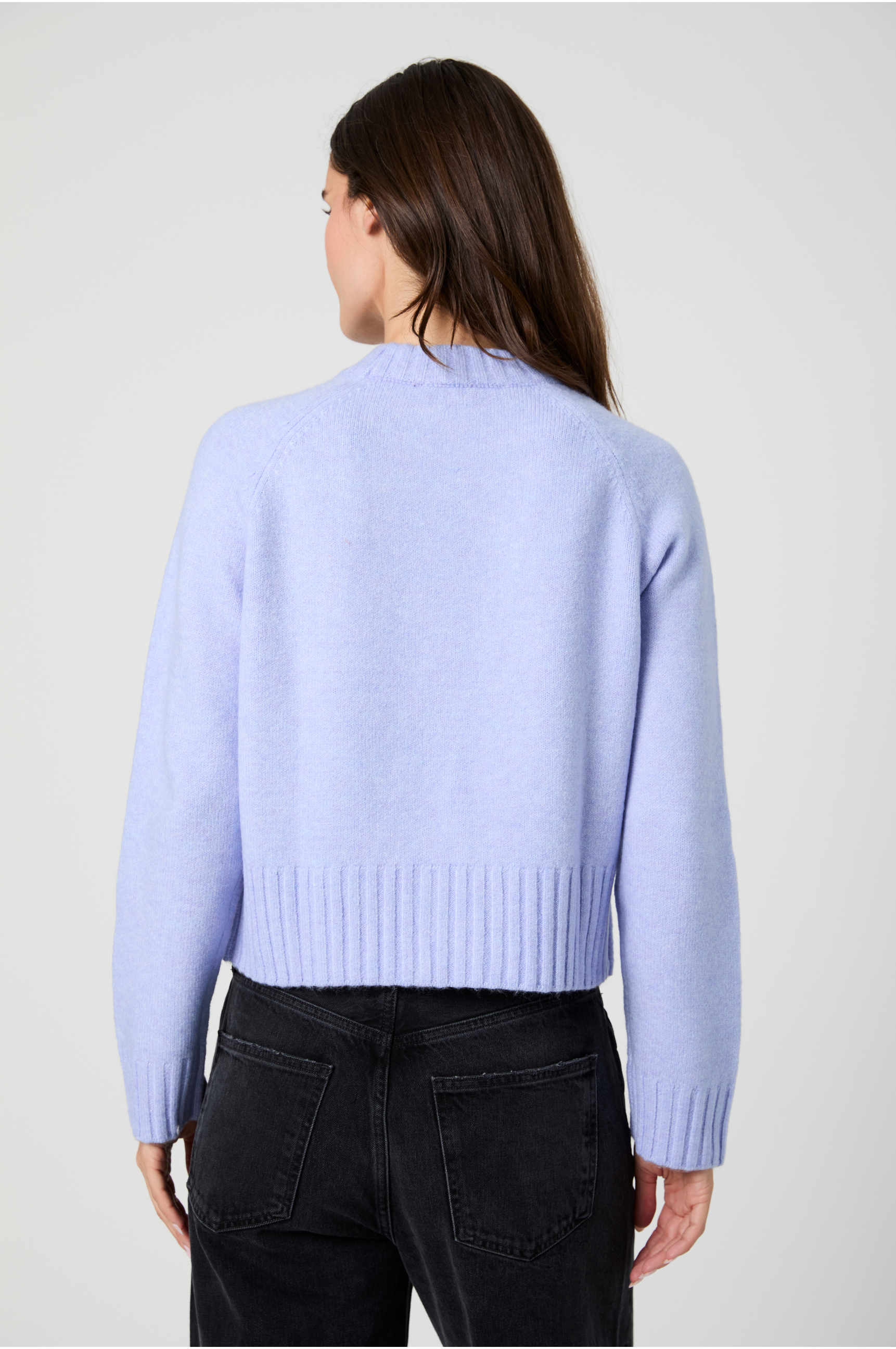 Suzie Crew Neck Jumper - Bluebell