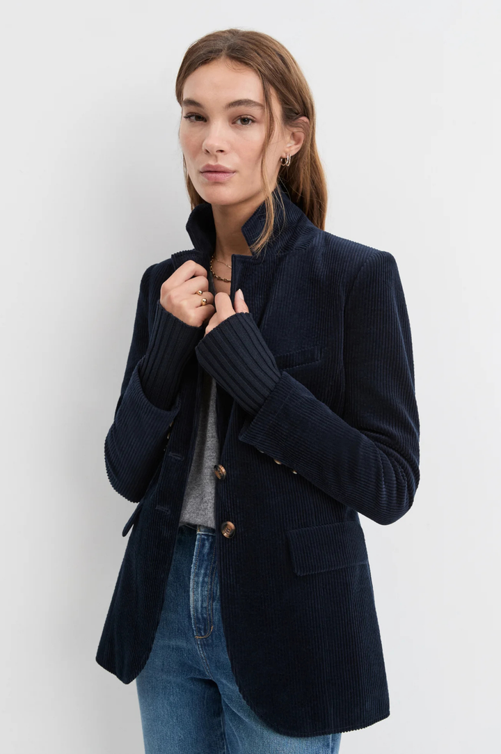 The Cord City Blazer - Navy